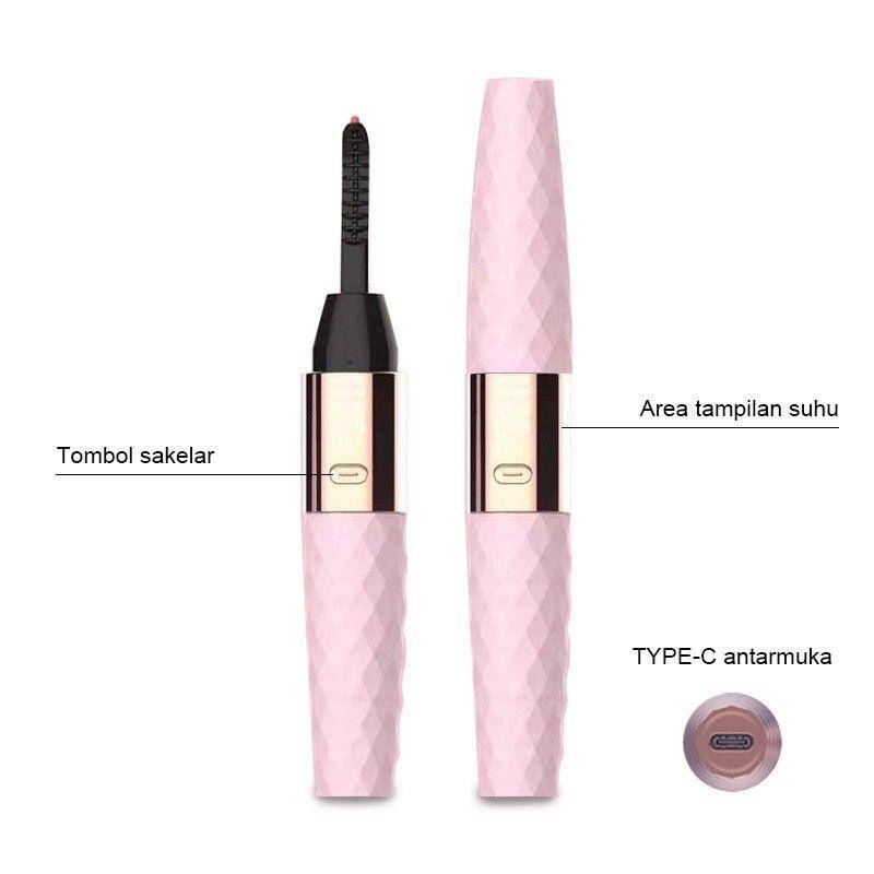 Rechargeable Curler Electric Eyelash. (dok. Tokopedia/TOKO PRISTA)