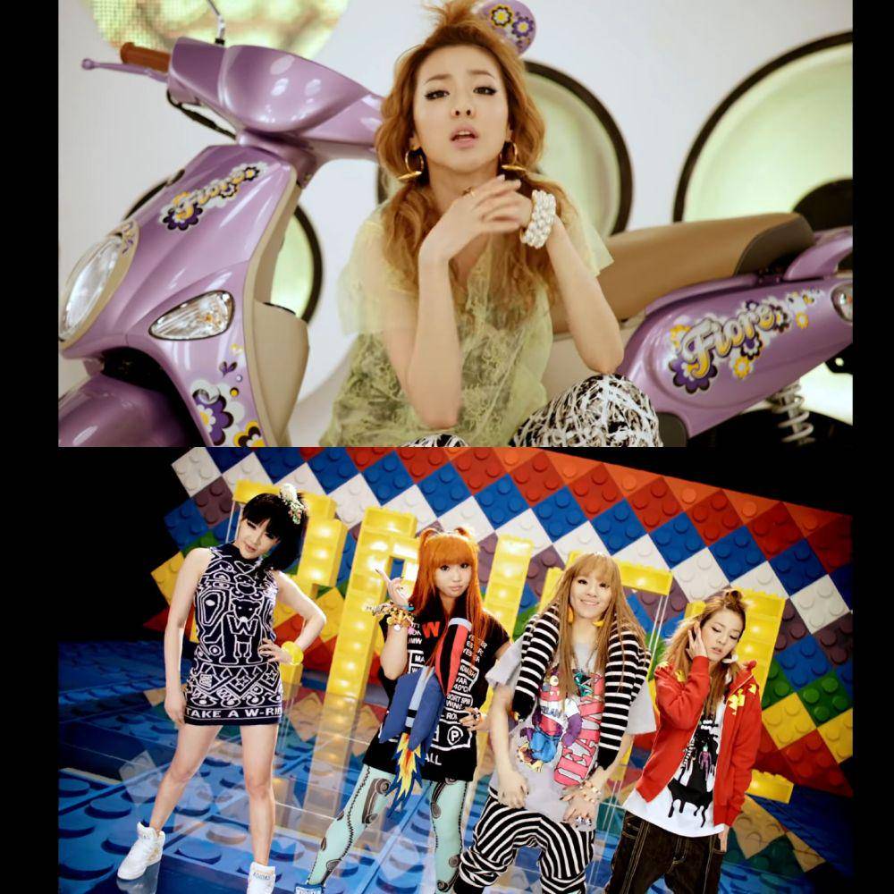 cuplikan MV "Don't Stop The Music" dari 2NE1 (youtube.com/2NE1)