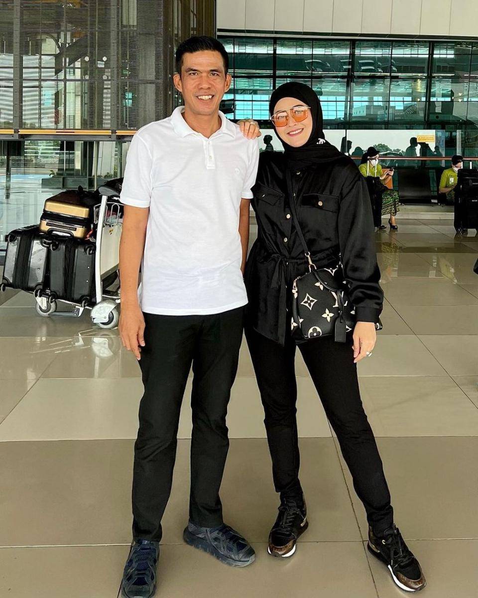 potret Meggy Wulandari dan suaminya (instagram.com/meggywulandari_real)
