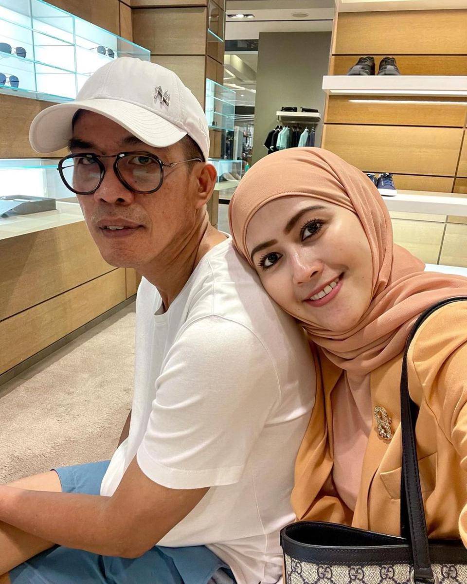 potret Meggy Wulandari dan suaminya (instagram.com/meggywulandari_real)