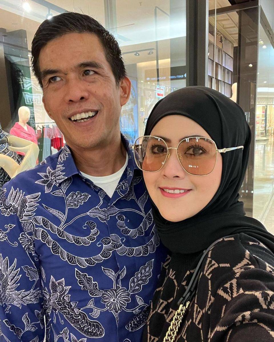 potret Meggy Wulandari dan suaminya (instagram.com/meggywulandari_real)
