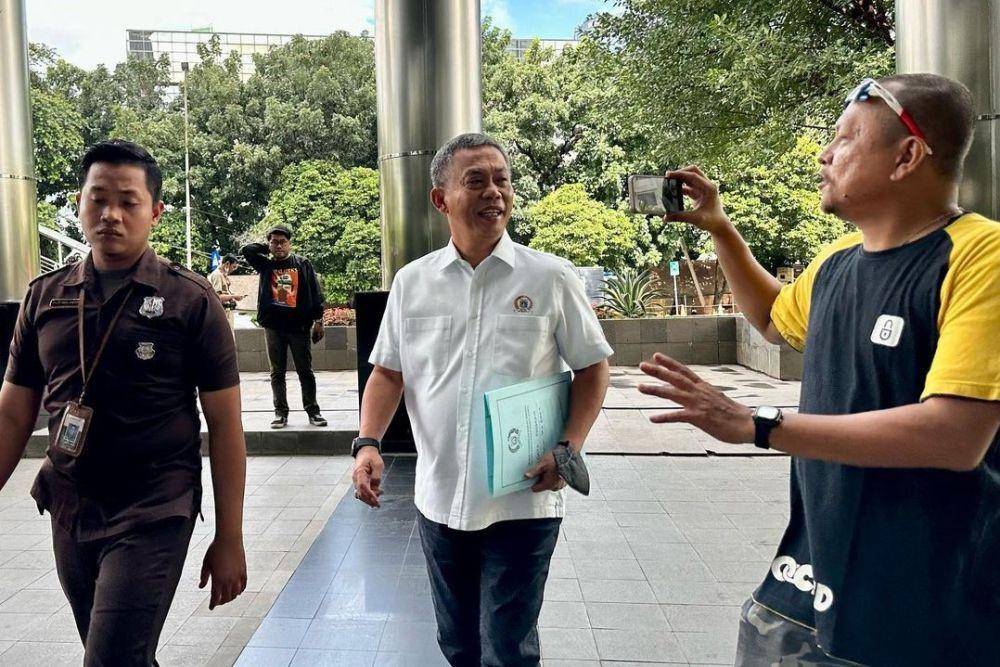 Ketua DPRD DKI Jakarta Prasetyo Edi Marsudi diperiksa KPK (instagram.com/prasetyoedimarsudi)
