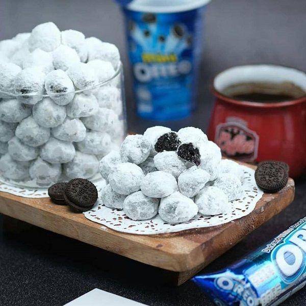 kue putri salju oreo (facebook.com/Bunda Umi)