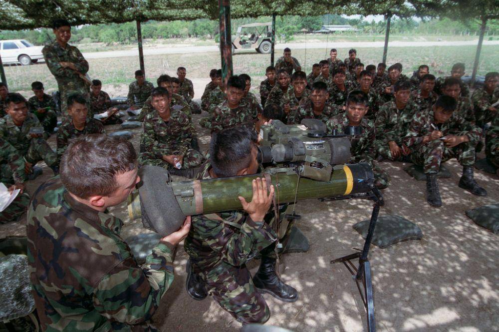 kelas militer yang diadakan oleh Angkatan Darat Thailand (picryl.com/The U.S. National Archives)
