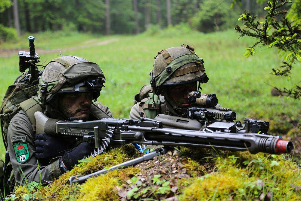 Angkatan Darat Austria yang tengah mengadakan latihan (commons.wikimedia.org/7th Army Joint Multinational Training Command)