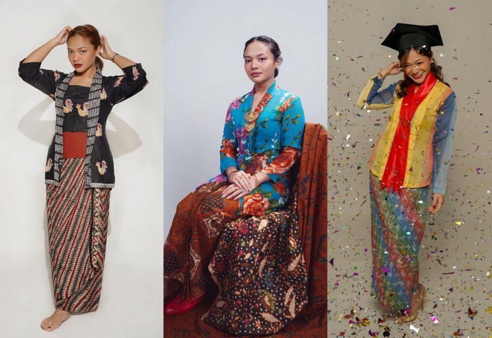 10 Padu Padan Kebaya Amel Carla, Hits buat Wisuda sampai Ngantor
