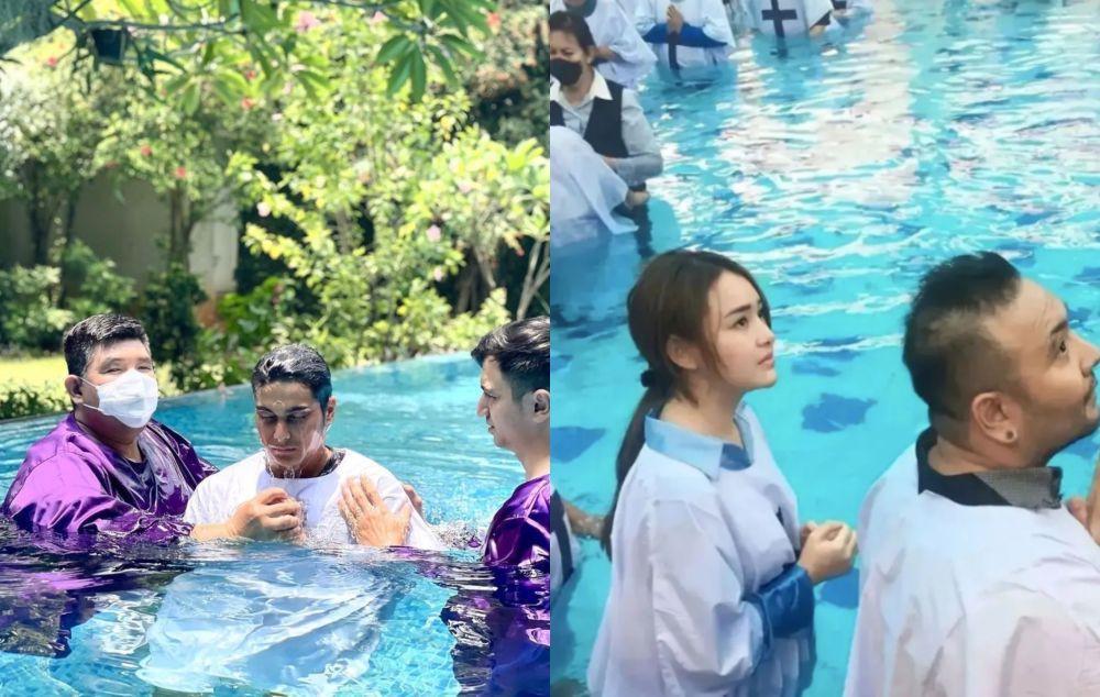 11 Potret Artis Dibaptis Dewasa, Makin Teguh Dalam Tuhan!