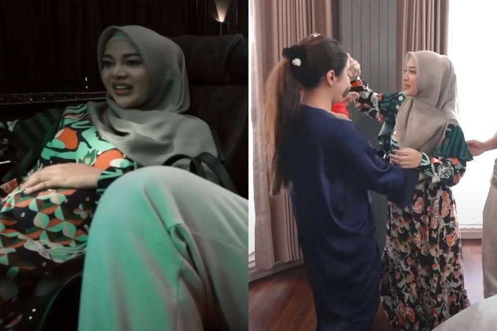 10 Momen Keluarga Besar Nginep di Cinere, Perut Aurel Bikin Salfok