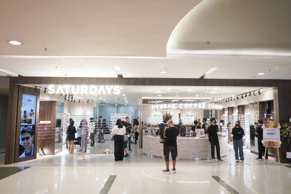 Gerai Offline Terbaru SATURDAYS di Central Park Mall, Langkah Ekspansi di Seluruh Indonesia (dok. Saturdays)