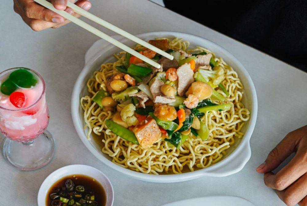 i fu mie siram sayur (instagram.com/rmdewi.jogja)