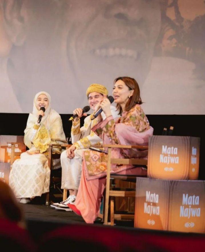potret Laudya Cynthia Bella di Mata Najwa (instagram.com/laudyacynthiabella)