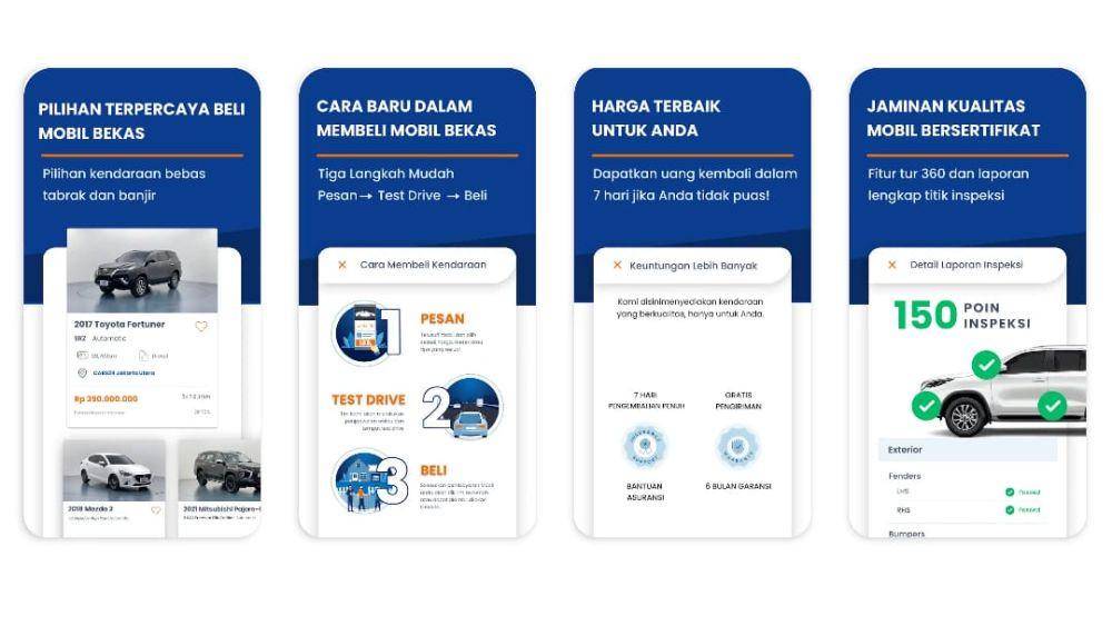 CARS24, aplikasi jual beli mobil terbaik (play.google.com)
