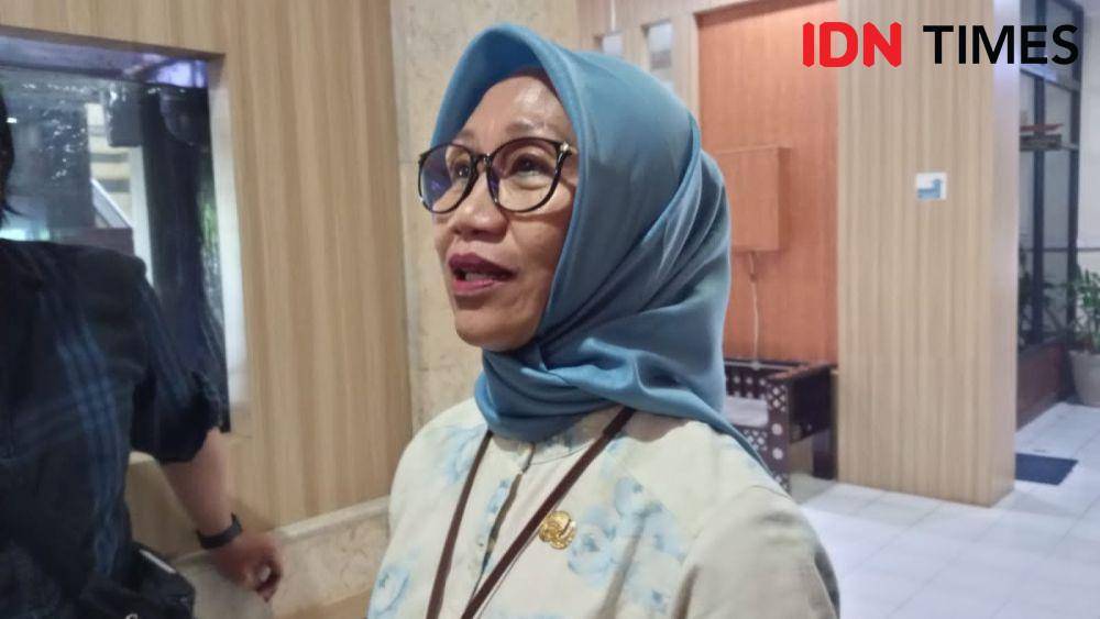 Plt Sekda Kota Mataram Baiq Evi Ganevia. (IDN Times/Muhammad Nasir)
