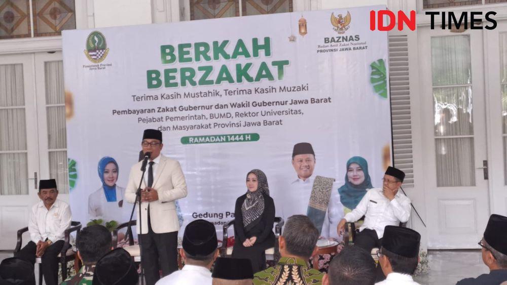 Ridwan Kamil Targetkan Baznas Jabar Himpun Zakat Rp3,7 Triliun di 2023