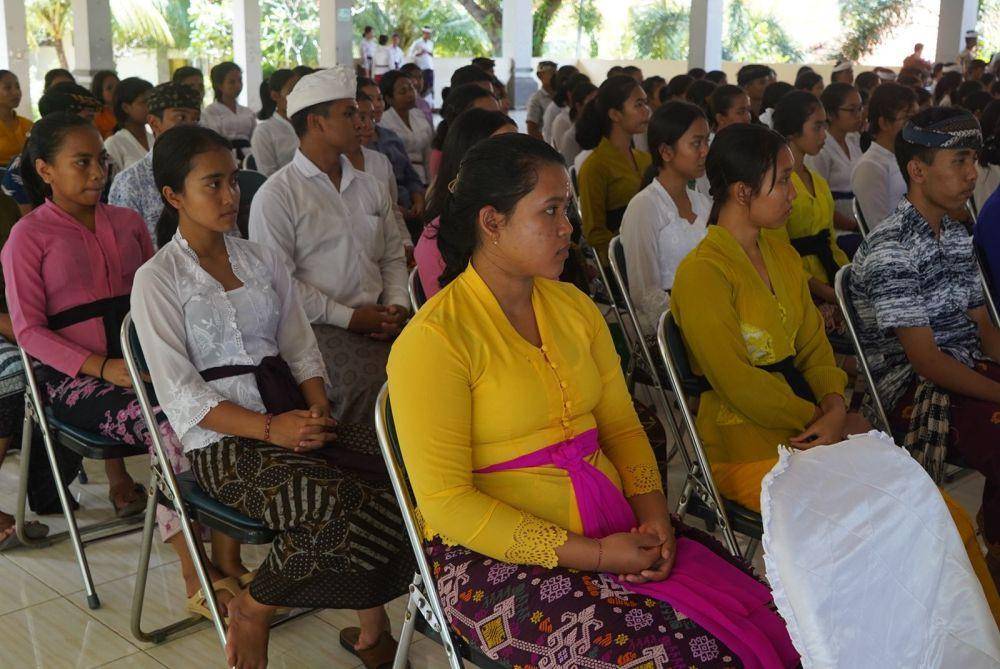 Suasana di SMAN 1 Bali Mandara saat kunjungan Bupati Kediri Hanindhito Himawan Pramana. (Dok. Pemkab Kediri)