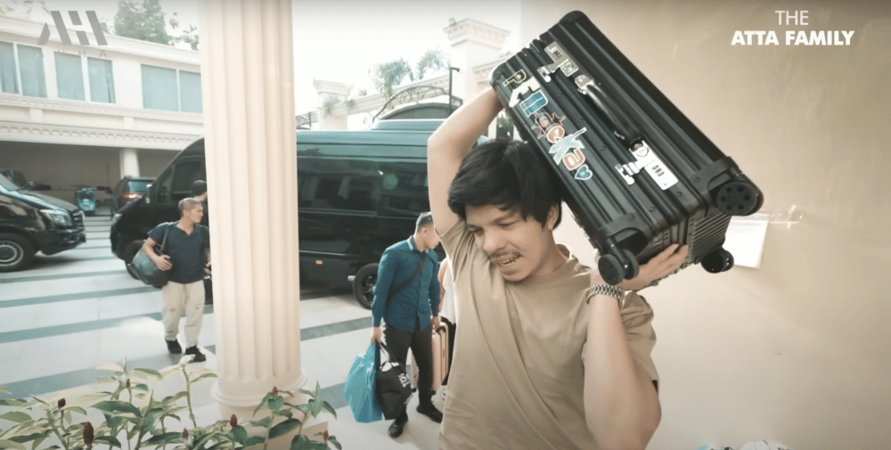 momen Atta dan Aurel nginep di Istana Cinere (youtube.com/attahalilintar)