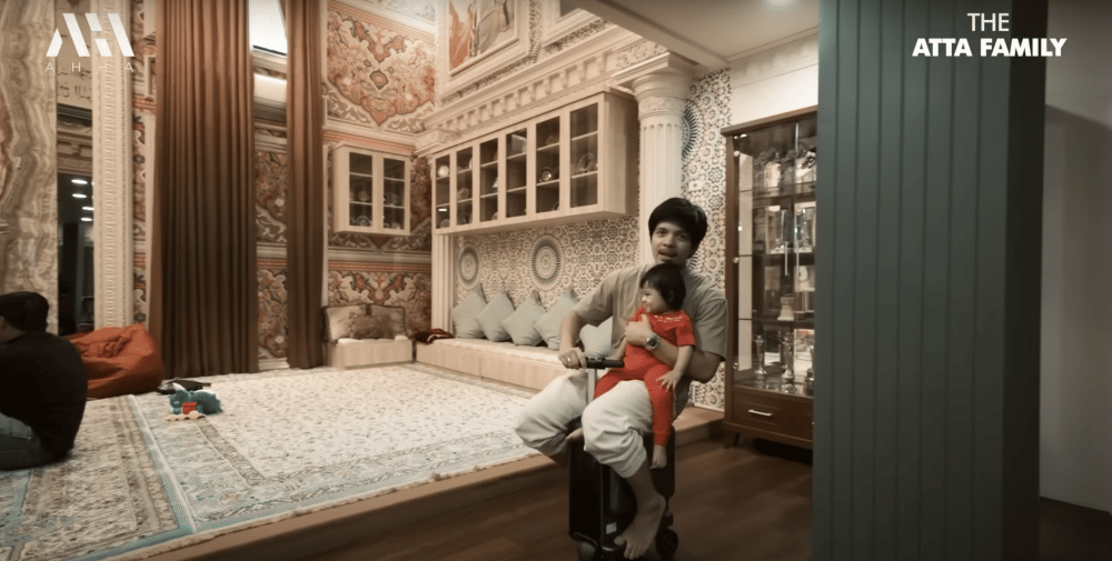 momen Atta dan Aurel nginep di Istana Cinere (youtube.com/attahalilintar)