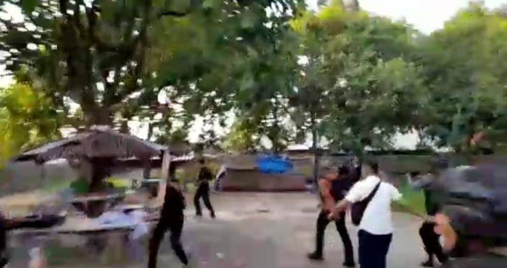 4 Polisi Terluka saat Gerebek Tempat Narkoba dan Judi di Kutalimbaru