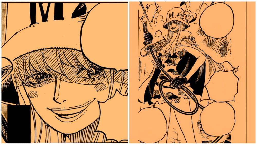 Kujaku sang pengguna Muchi Muchi no Mi. (Dok. Shueisha/One Piece)