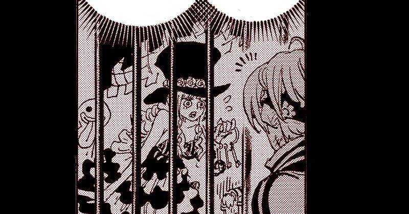 Perona selamatkan Koby. (mangaplus.shueisha.co.jp/One Piece)