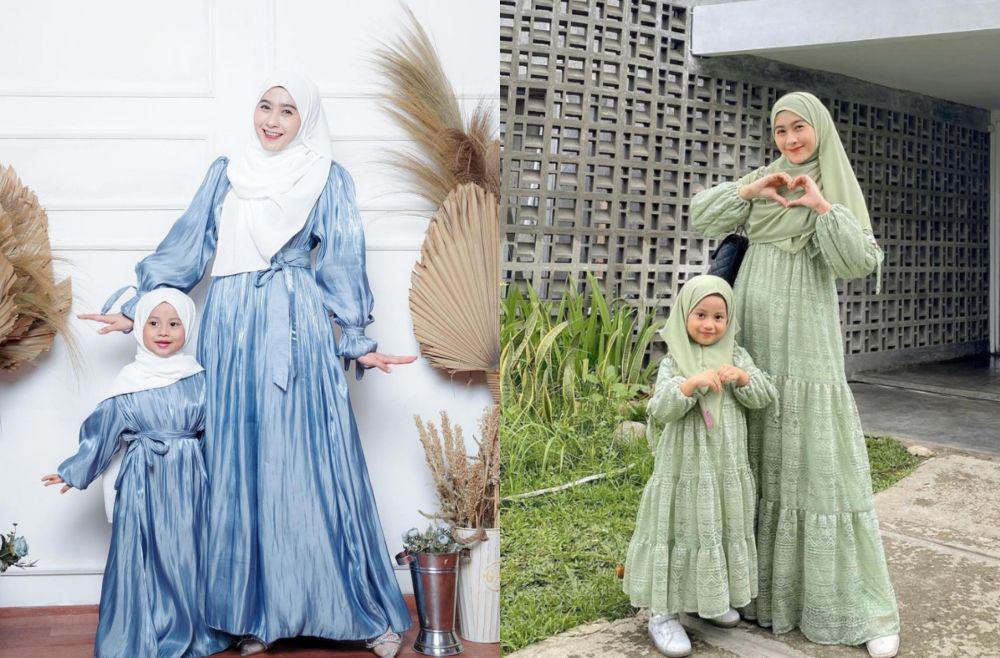 9 Rekomendasi Dress Couple Ibu dan Anak untuk Lebaran, Manis!