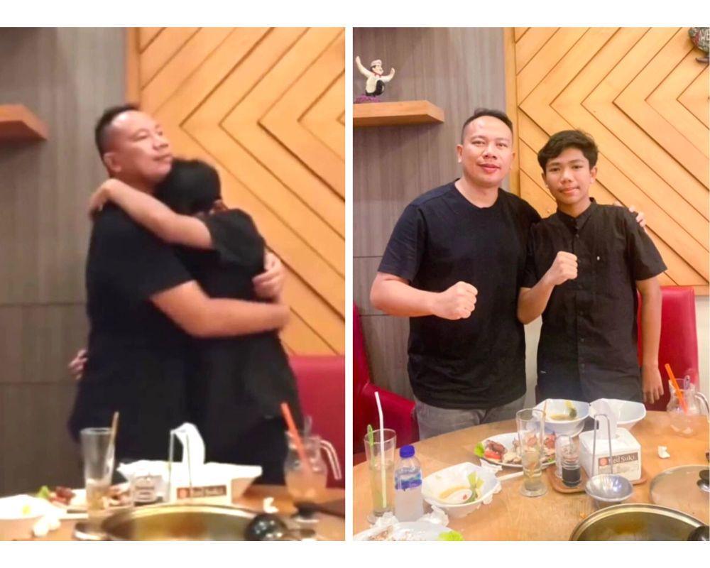 10 Detik-detik Vicky Prasetyo Bertemu Anak Kandung, 16 Tahun Berpisah!