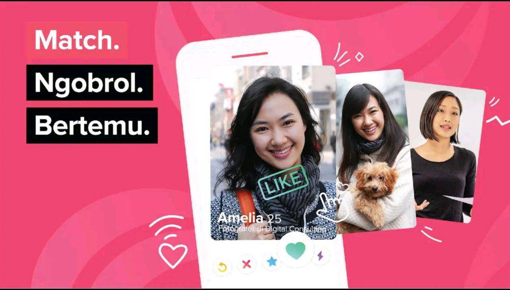potret aplikasi Tinder (dok. Tinder/Tinder)