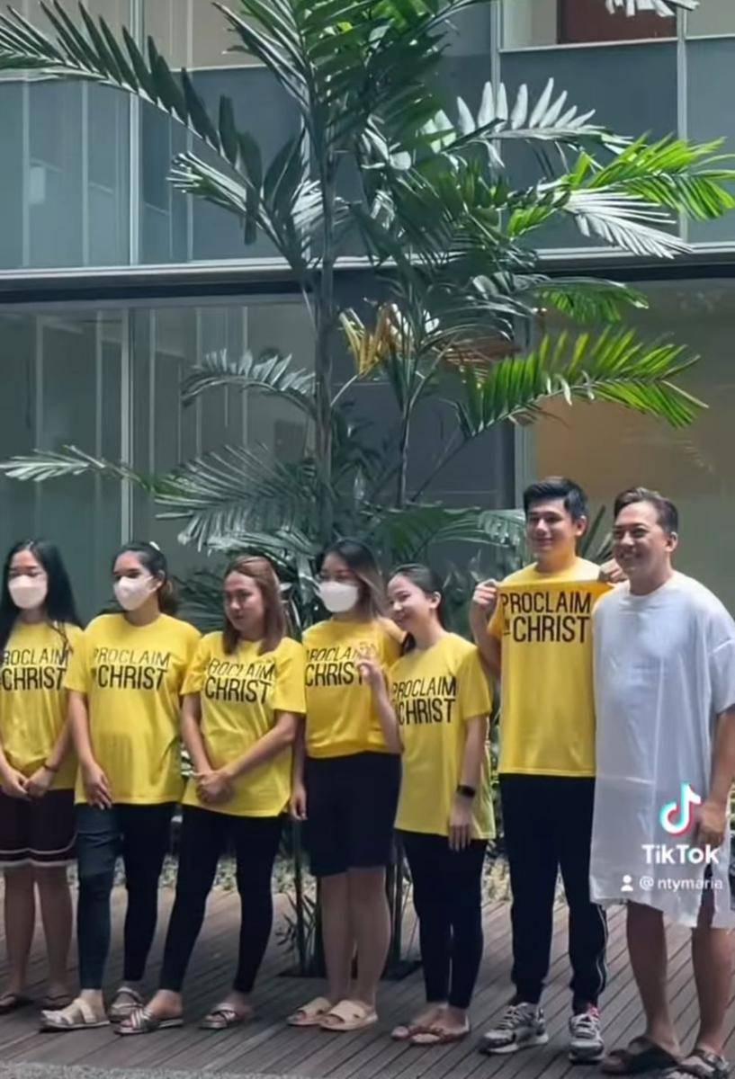Rayn Wijaya pacar Ranty Maria dibaptis (TikTok.com/ntymaria)