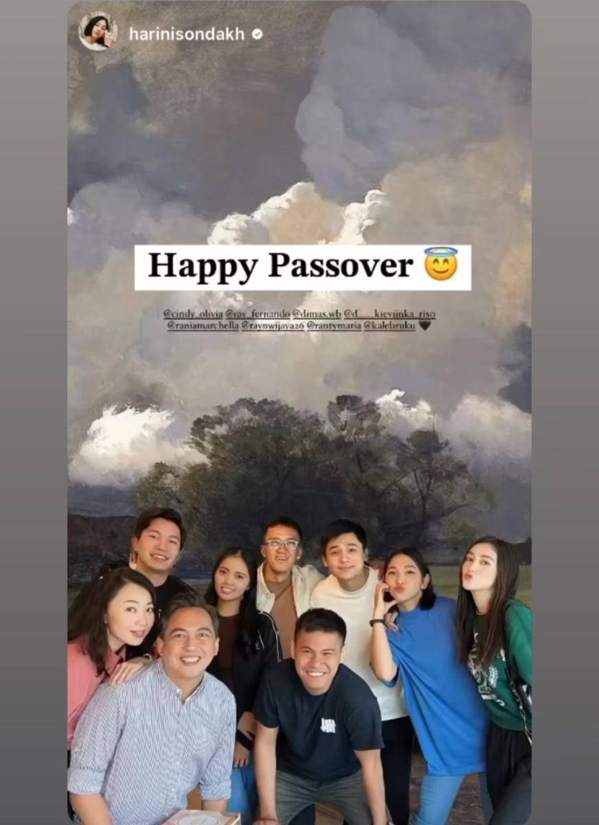 Rayn Wijaya pacar Ranty Maria dibaptis (TikTok.com/ntymaria)