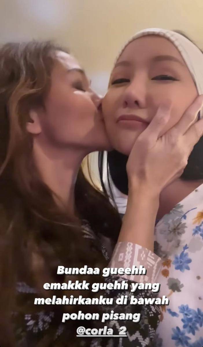 Bunda Corla bukber sama geng sosialita (instagram.com/lucintaluna_manjalita)