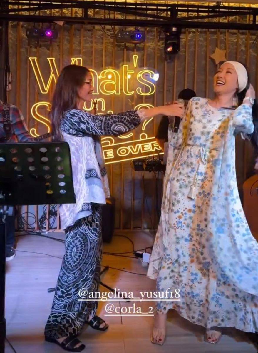 Bunda Corla bukber sama geng sosialita (instagram.com/zeedunker)