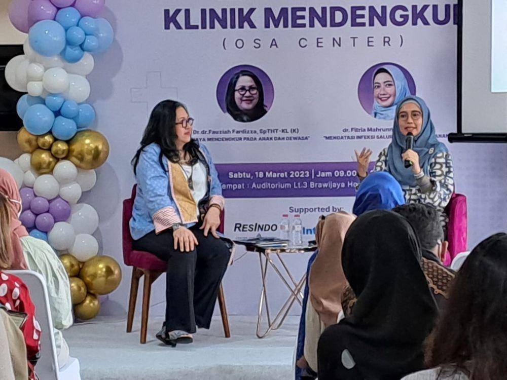ilustrasi peresmian Klinik Mendengkur (dok. Brawijaya Hospital)