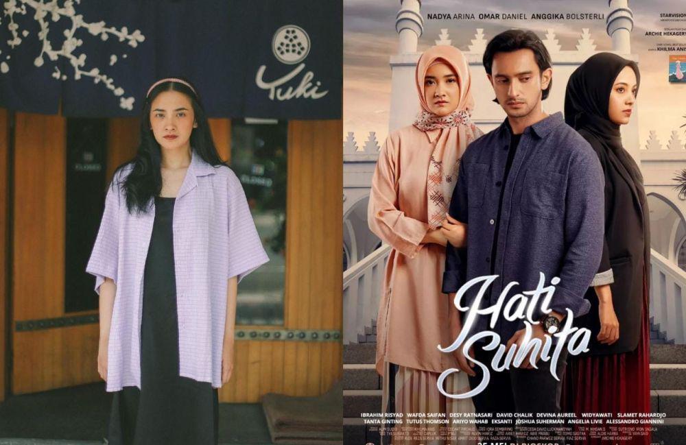 10 Fakta Nadya Arina, Istri Sah Omar Daniel di film Hati Suhita