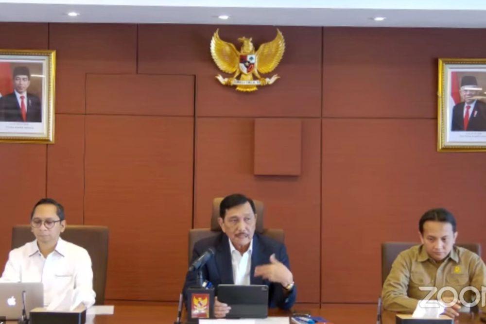 Konferensi pers soal kerja sama Indonesia-Tiongkok (youtube.com/Kemenko Bidang Kemaritiman dan Investasi RI)