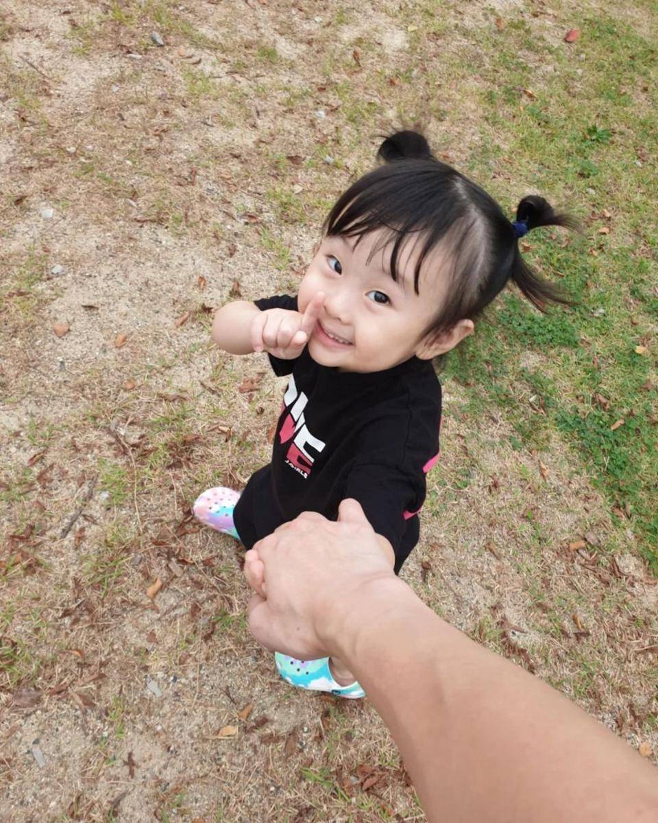 potret Ha Song anak bungsu HaHa (instagram.com/sweetstar0001)