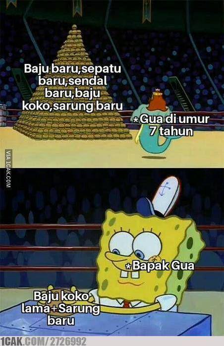 meme gak beli baju Lebaran (1cak.com)