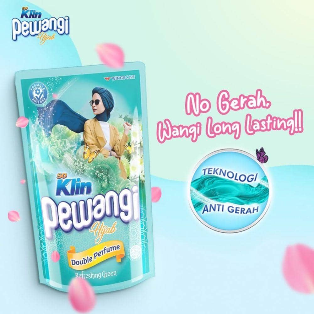 So Klin Pewangi Pakaian Hijab Refill Green (instagram.com/soklinpewangi)
