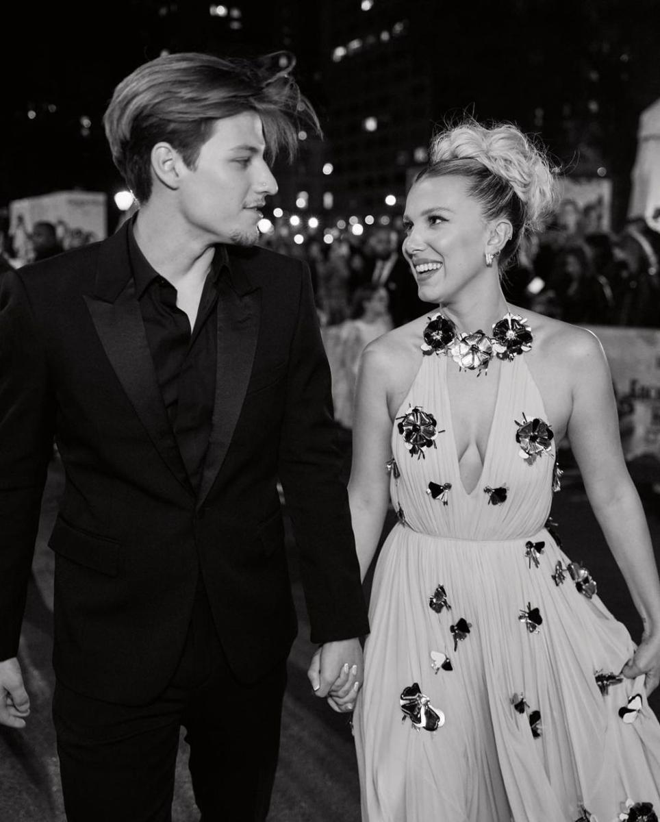 potret Millie Bobby Brown dan Jake Bongiovi (instagram.com/milliebobbybrown)