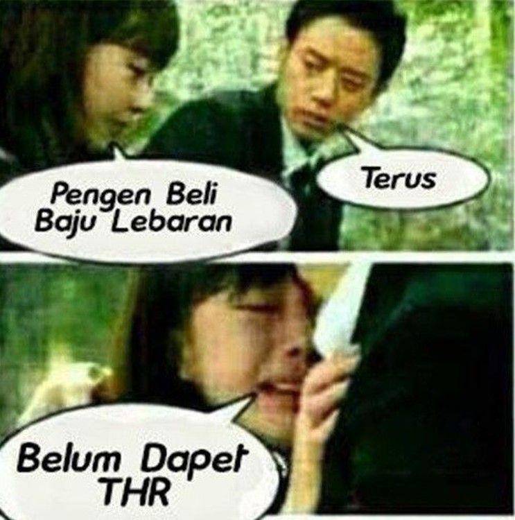 meme gak beli baju Lebaran (1cak.com)