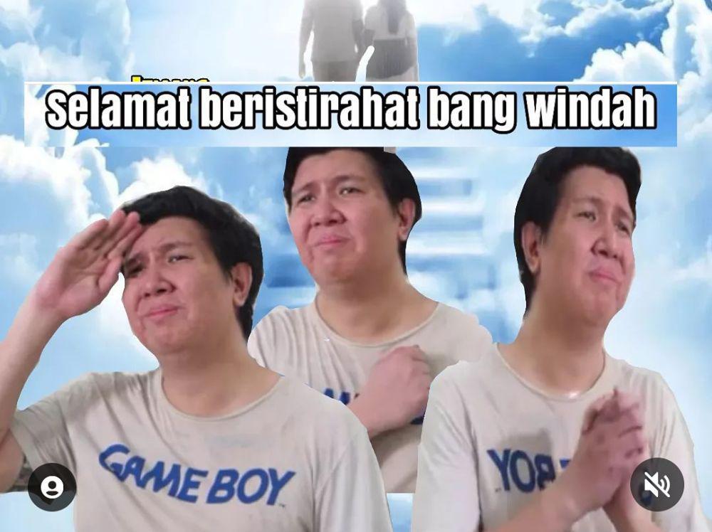9 Meme Windah Basudara Rehat dari YouTube saat Capai 10 Juta Pengikut