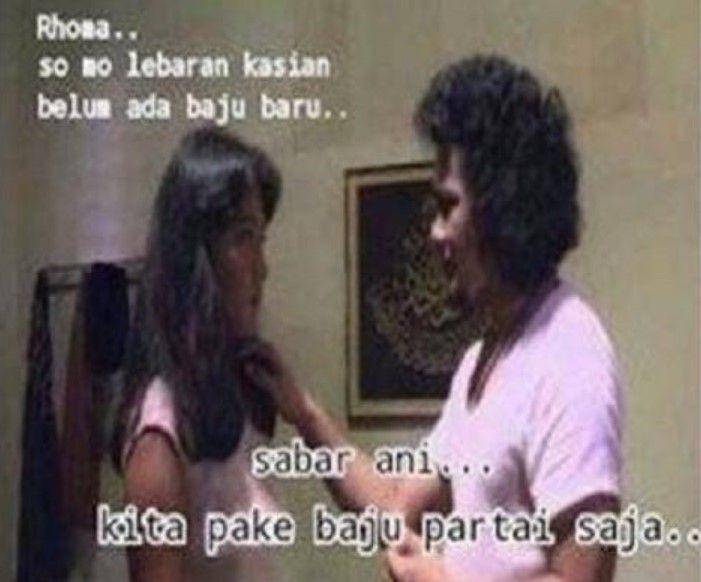 meme gak beli baju Lebaran (1cak.com)