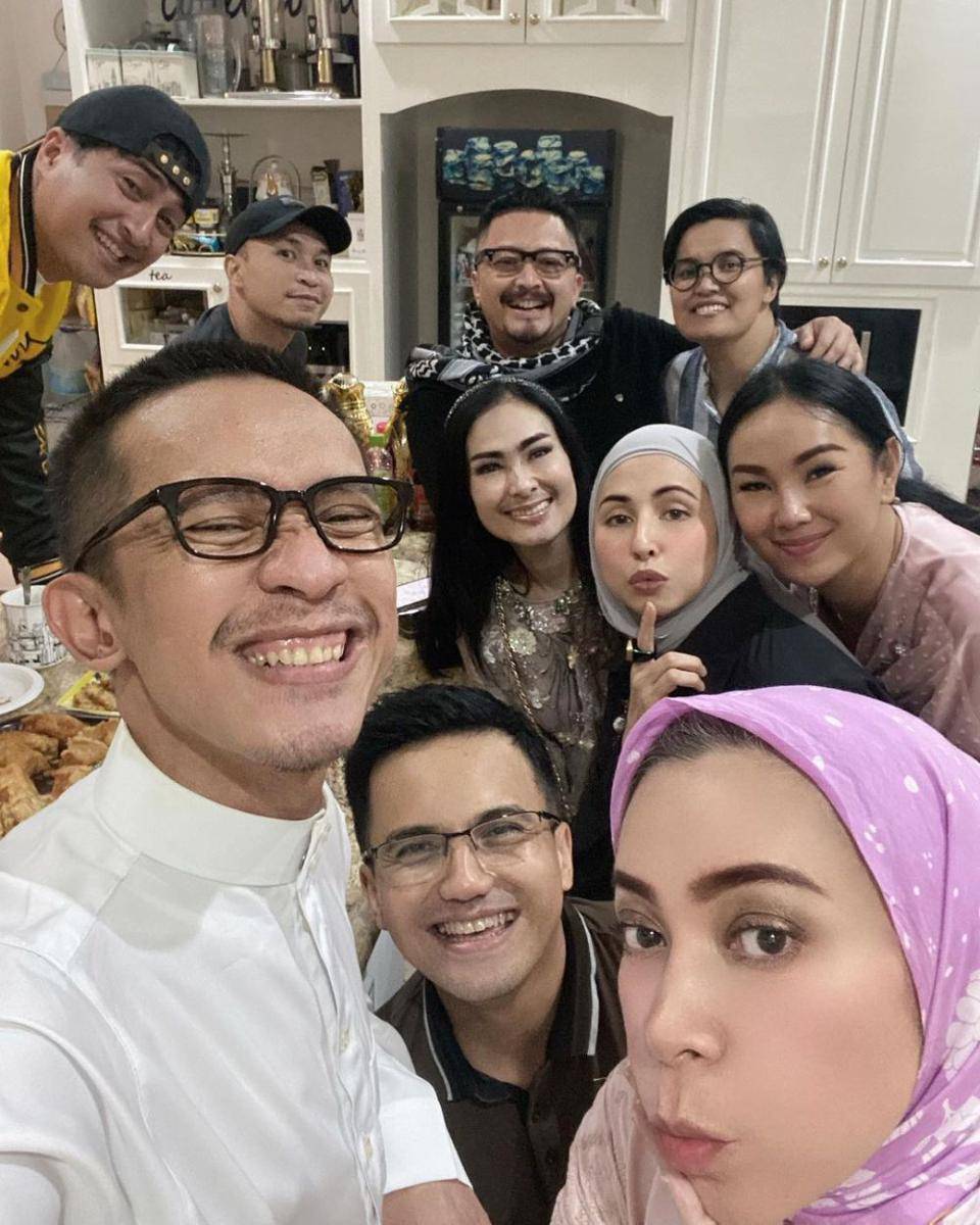 potret Aming dan sahabat (instagram.com/amingisback)