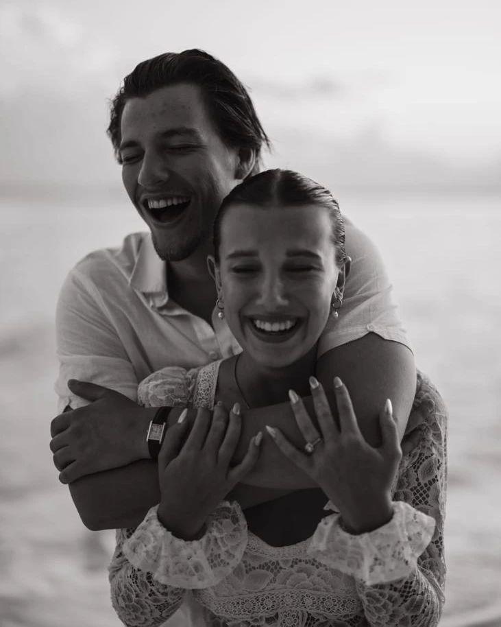potret Millie Bobby Brown dan Jake Bongiovi (instagram.com/milliebobbybrown)