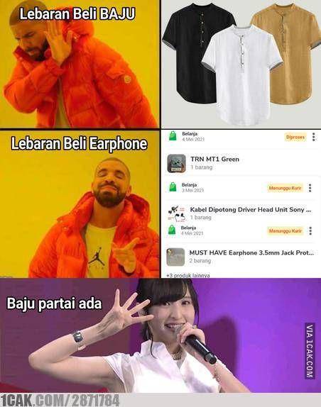 meme gak beli baju Lebaran (1cak.com)