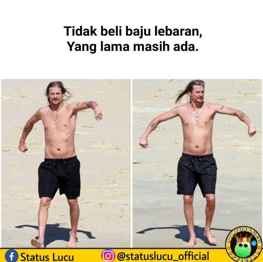 meme gak beli baju Lebaran (instagram.com/statuslucu_official)