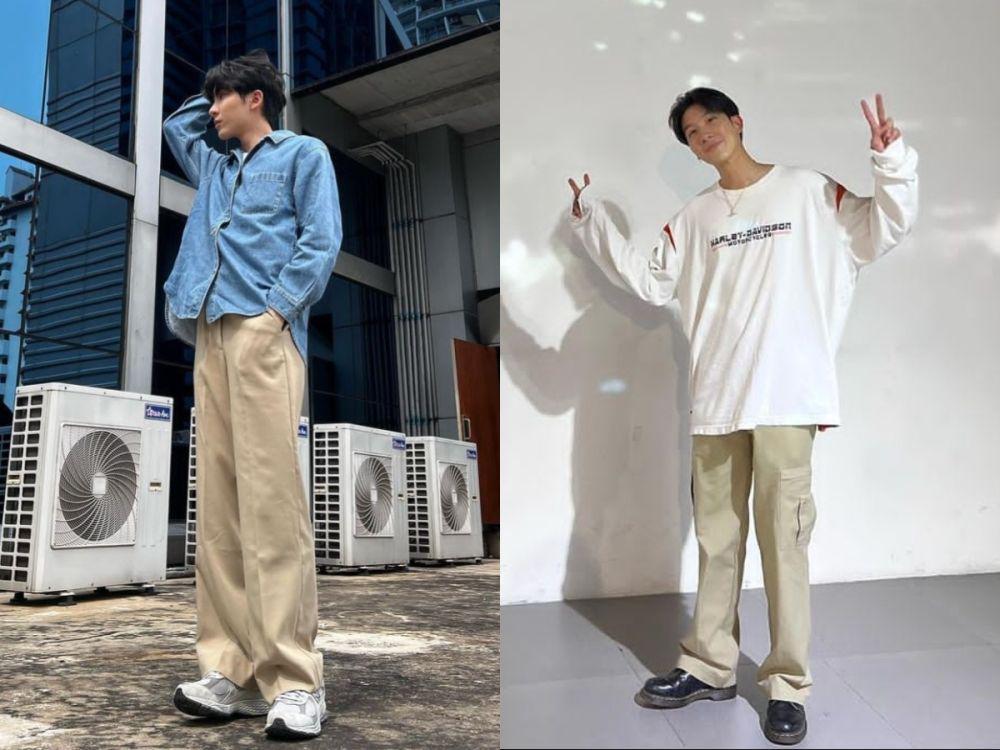 10 Ide Outfit Effortless ala Aktor Khaotung Thanawat, Kece Maksimal!
