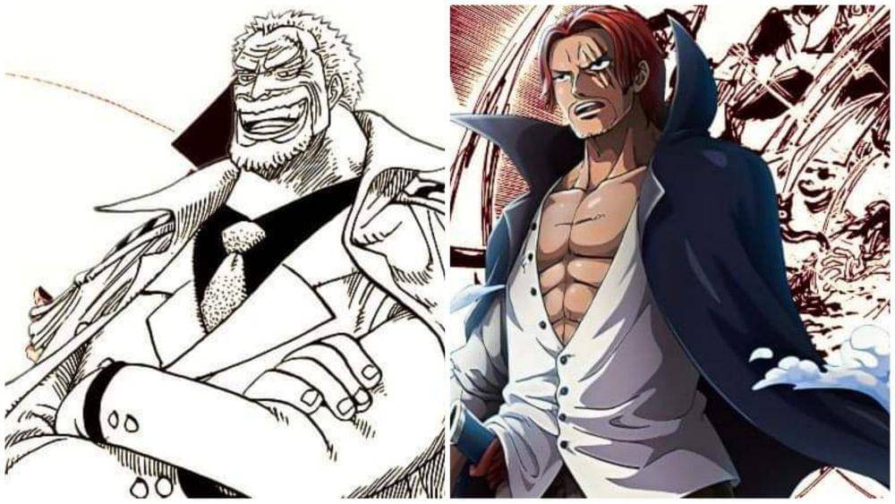 Garp dan Shanks. (Dok. Shueisha, Toei Animation/One Piece)