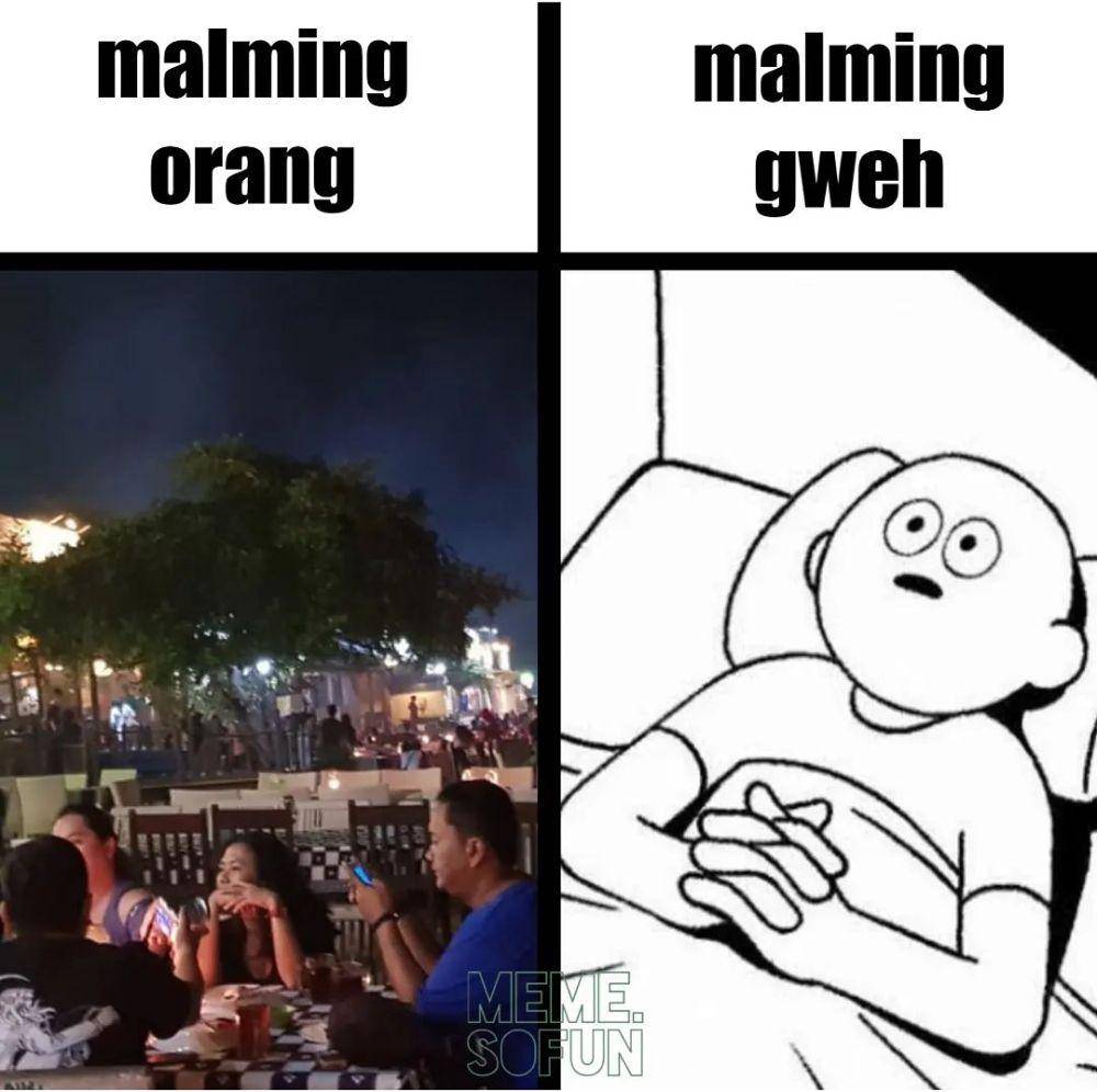 meme melamun (instagram.com/meme.sofun11)