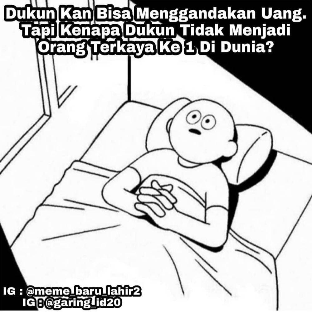 meme melamun (instagram.com/meme_baru_lahir2)
