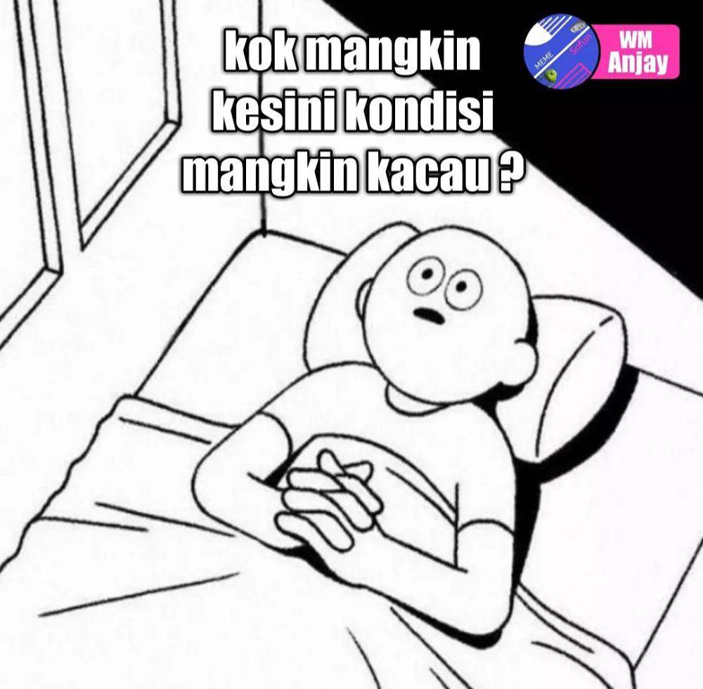 meme melamun (instagram.com/meme.sofun11)